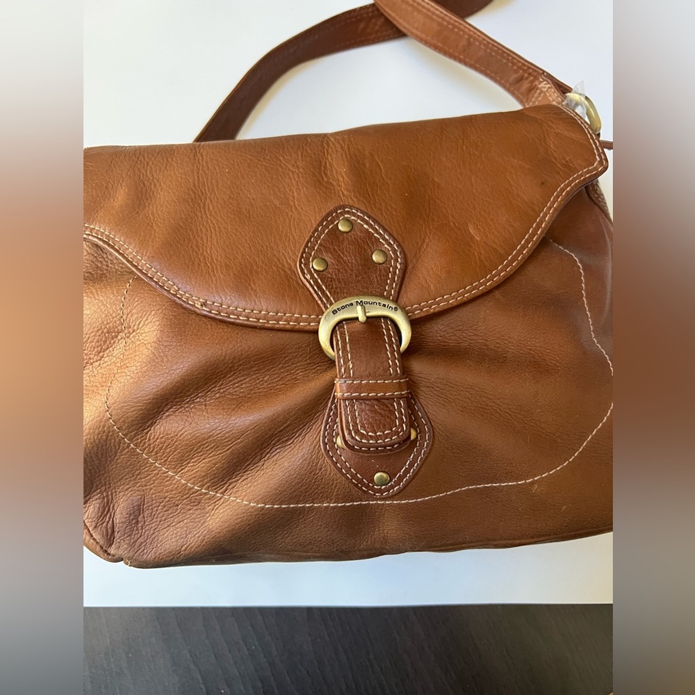 Stone Mountain Leather Handbag